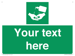 Custom Safe Condition Hand sanitiser